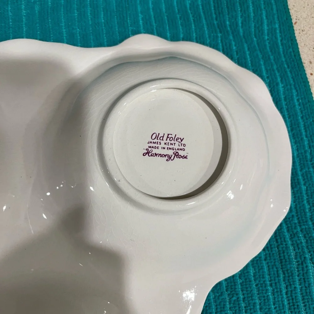 Vintage 3 bowl platter
